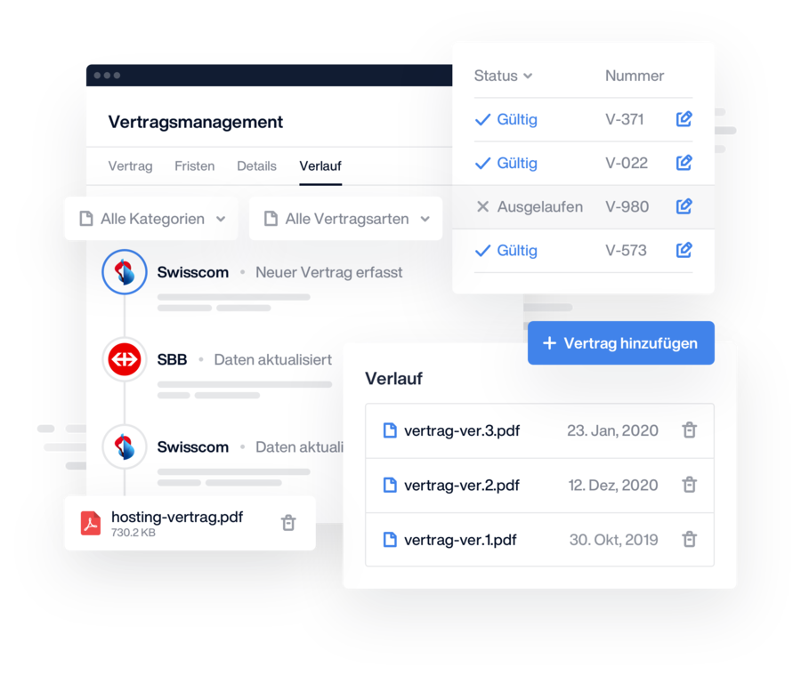 Vertragsmanagement Vertragsmanagement